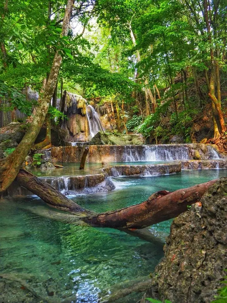 The famous Mata Jitu Waterfall,NTB